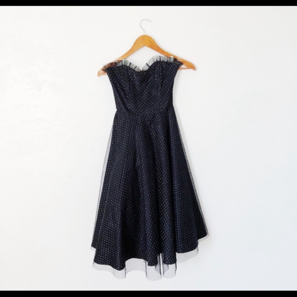 Vintage Gunne Sax Strapless Dress